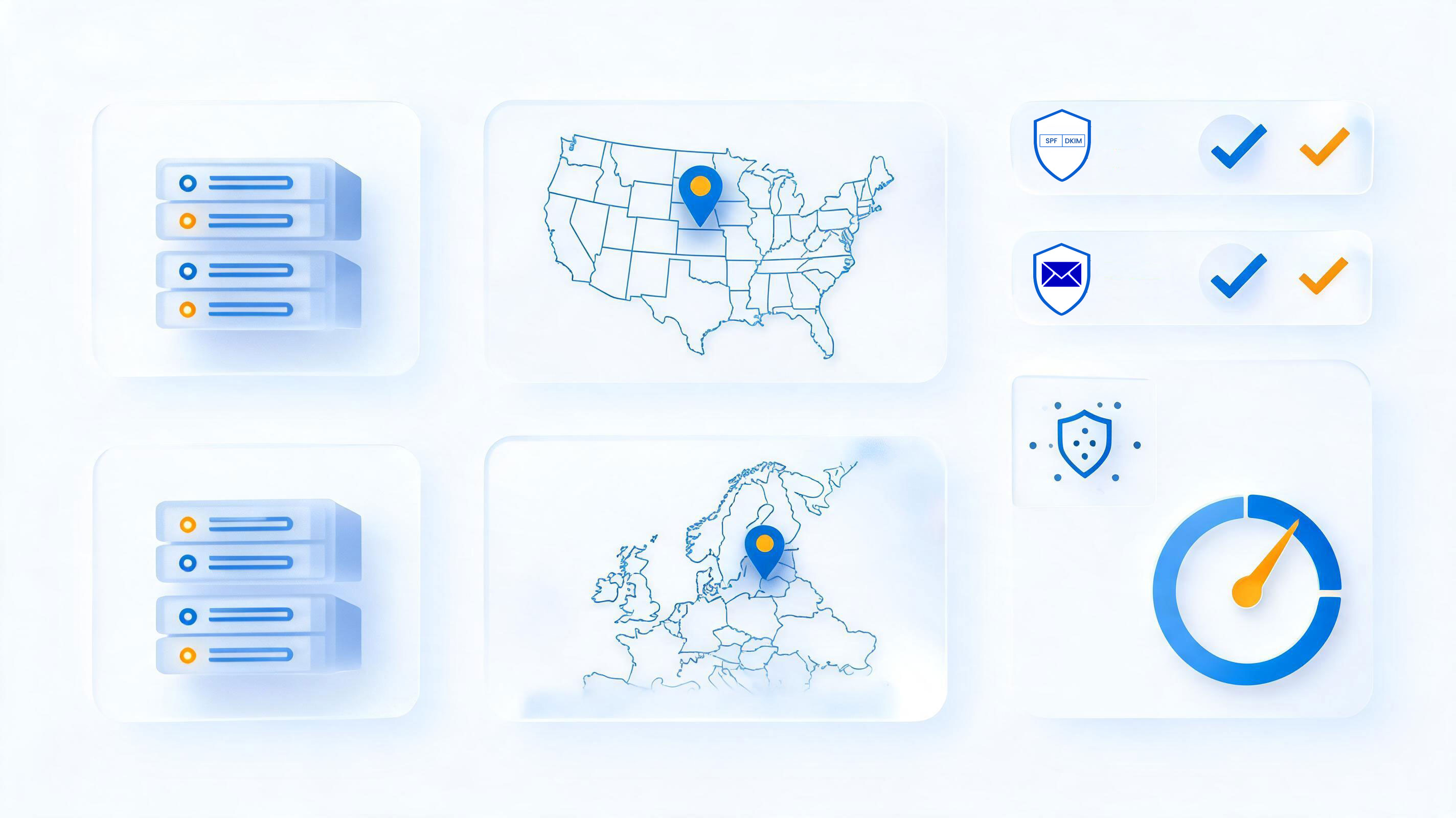 DoYouMail cold email infrastructure dashboard