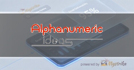 Alphanumeric Ideas