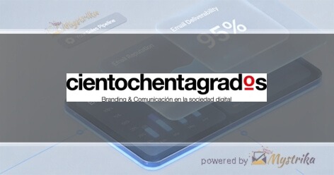 Cientochentagrados Agency logo