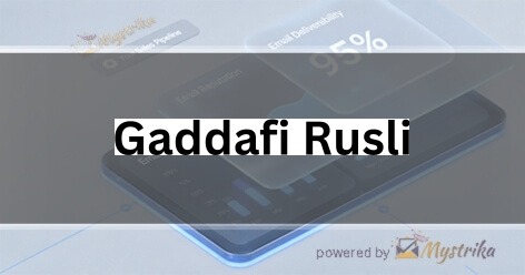 Gaddafi Rusli Agency logo