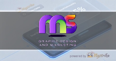 MS Graphic Design Agency logo