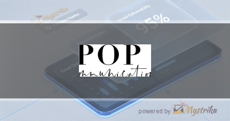 POP Communications Agency logo