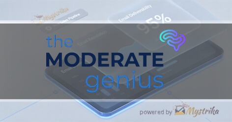 The Moderate Genius Agency logo