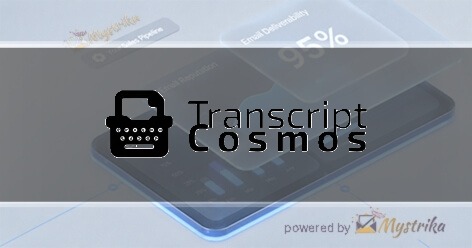 Transcript Cosmos Agency logo